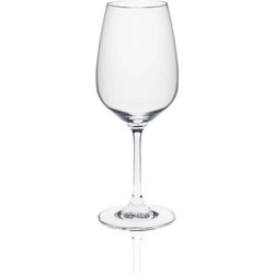 Rona Σετ Ποτήρια Κρασιού Κρύσταλλο Κολωνάτα Ratio 34cl 6τμχ