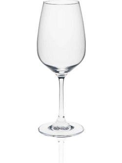 Rona Σετ Ποτήρια Κρασιού Κρύσταλλο Κολωνάτα Ratio 34cl 6τμχ