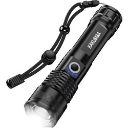 Φακός LED με Zoom 500m & 5 Λειτουργίες Φωτισμού, Επαναφορτιζόμενος 1200mAh Kakusiga KSC-1558