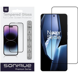 HARDY GLASS SONIQUE PREMIUM SERIES HD FULL COVER 9H ONEPLUS 13R 5G ΜΑΥΡΟ