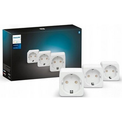 Philips Hue SmartPlug EU 3-Pack Indoor Socket