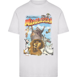 Madagascar Distressed Tee white