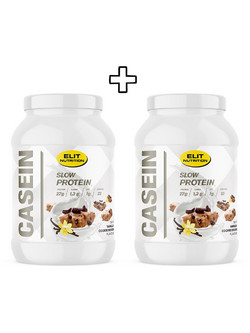 Elit Nutrition Casein 750g Chocolate Cream & Elit Nutrition Casein 750g Vanilla Cookie Dough Custom Bundle