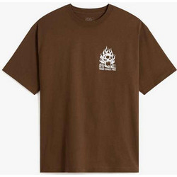 Vans Off The Wall Fever Mens T-Shirt Vintage Cocoa