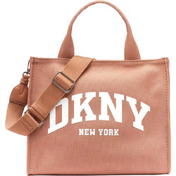 DKNY Hadlee Γυναικεία Τσάντα Χειρός Υφασμάτινη Σομόν R41AOR57-FQ3