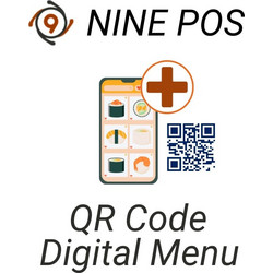 Module 9POS QR Code Digital Menu - Διάρκεια 6 Μήνες