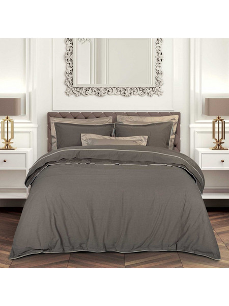 GREENWICH POLO CLUB ΠΑΠΛΩΜΑΤΟΘΗΚΗ ΣΕΤ ΥΠΕΡΔΙΠΛH ESSENTIAL 2375 DARK TAUPE