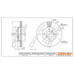 Dr!ve+ Δισκόπλακα - DP1010.11.1192