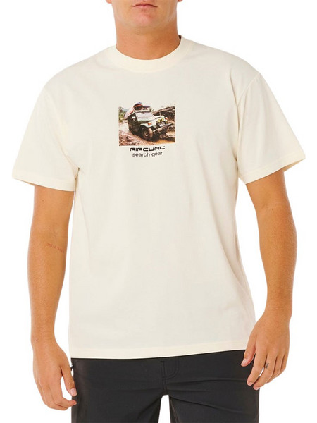 RIP CURL SEARCH RIG TEE BONE