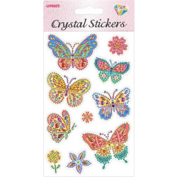 Αυτοκόλλητα Crystal Πεταλούδες 169001