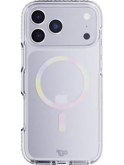 TECH21 IPHONE 17 PRO MAX CASE (T21-11357) EVOCRYSTAL W/MAGSAFE IRIDESCENT