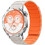 Hoco WH21 Λουράκι Σιλικόνης White / Orange (Universal 22mm)