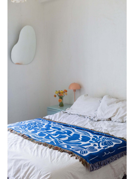 Runner κρεβατιού The Baitay Bloom βαμβακερό 70 x 240 εκ