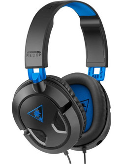 Turtle Beach Recon 50P for PS4 Gaming Headset Over Ear Black Blue
