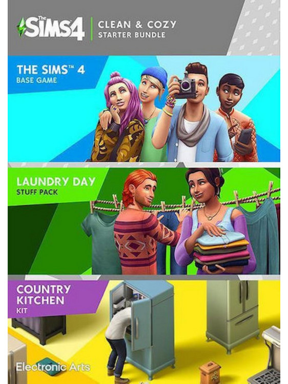 The Sims 4 Clean And Cozy Starter Bundle Key PC