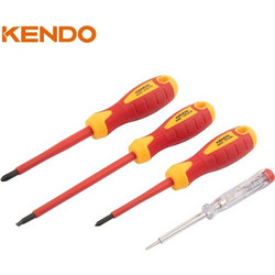 Kendo 20481 Σετ Κατσαβιδιών 1000V VDE 4TMX