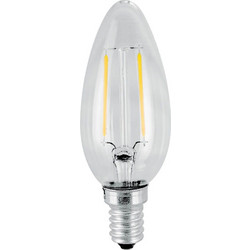 Λαμπτηρας κερι 4W FILAMEND E14 230V 3000K 470L 3563