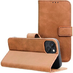ΘΗΚΗ ΒΙΒΛΙΟ FORCELL TENDER ΓΙΑ IPHONE 17/18 PRO - ΚΑΦΕ