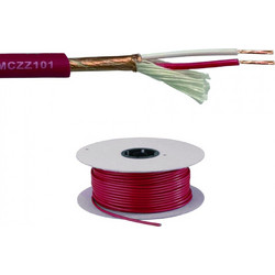 ZZiPP MCZZ101RT | Καλώδιο Μικροφώνου 2x0.22m Κόκκινο (Kουλ. 100m)