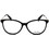 Max Mara MM5078 001 Γυναικείος Σκελετός Γυαλιών Οράσεως Κοκάλινος Μεταλλικός Ασημί Μαύρος
