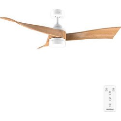 Cecotec Energy Silence Aero 5280 White Wood CEC-08475 Ανεμιστήρας Οροφής Λευκός