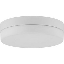 TK Lighting Πλαφονιέρα Οροφής Μπάνιου Λευκή με Ντουί E27