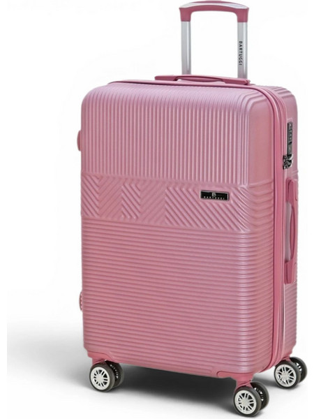 Bartuggi 724-516 Βαλίτσα Μεγάλη 75x47x33cm με 4 Ρόδες Ροζ