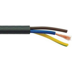 Εύκαμπτο καλώδιο 3 x 2.50 mm PVC HO5VV-F BK (NΥΛ) Μαύρο χρώμα
