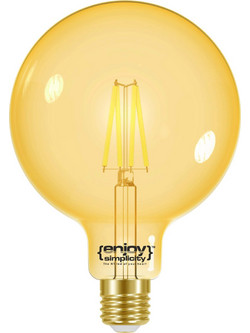 EL901106 | EL901106| SMART Wi-Fi+BLE ON/OFF/DIM G125 FILLAMENT LED 4.5W(35W)|E27|2200k|350lm|enjoysimplicity(TM)