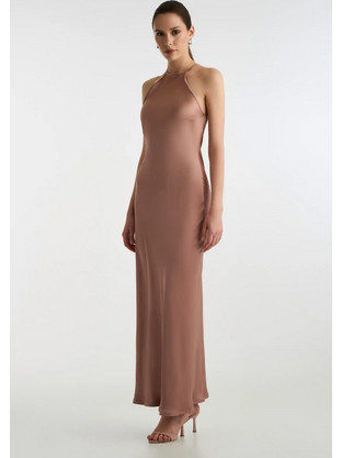 Elsie Satin Dress