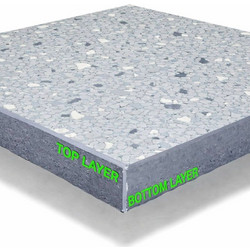 Δάπεδο Γυμναστηρίου Πλακάκι (CY-1008) Light Grey 100%+White+Deep Grey 1x1x0,2m