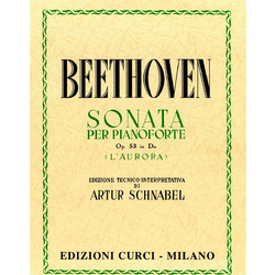 Curci Ludwing van Beethoven - Sonata per Pianoforte Op. 53 in Do (L' Aurora)