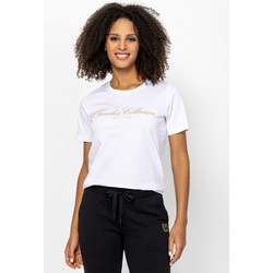 T-shirt μπλε navy με λογότυπο και κοντό μανίκι, Heavy Tools