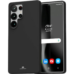 Mercury Soft Back Cover Black (Samsung Galaxy S25 Ultra)