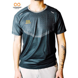 LEGENDARY T-SHIRT ΜΑΥΡΟ 90%-10% POLY-SPANDEX - Μαύρο