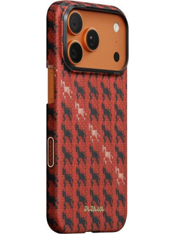 Pitaka Case Edge Case Happiness Rides In For Iphone 17 Pro Cinnabar Steed - (HR1708PM)