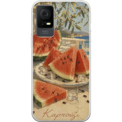 Θήκη Kalokairi Collection - Καρπούζι TCL 406 Flexible TPU (Διάφανη Σιλικόνη)