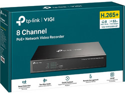 8 Channel PoE+ Network Video Recorder 53W