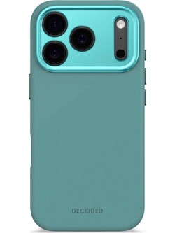 Decoded AntiMicrobial Silicone Backcover iP 17 Pro Retro Blue
