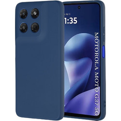 Techsuit SoftFlex Back Cover Θήκη Μπλε (Motorola Moto G37 / Moto G37 Power / Moto G47)