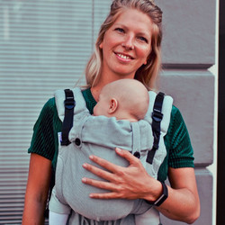 Click + Go Baby Carrier Emerald - Εργονομικός Μάρσιπος Νεογέννητου