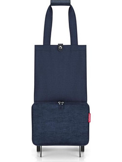 Reisenthel Twist Navy Καροτσάκι για Ψώνια 30Lt Πτυσσόμενο