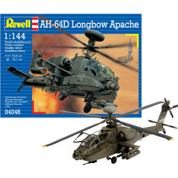 Revell AH-64D Longbow Apache Συναρμολογούμενο Πλαστικό Μοντέλο Ελικοπτέρου 1:144