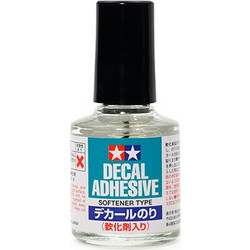 DECAL ADHESIVE (SOFTENER TYPE ) 10ml - TAMIYA 87193