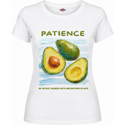 Agape Γυναικείο T-Shirt με σχέδιο Avocando Patience