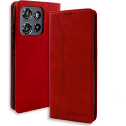 Bodycell Book Case Θήκη Red (Motorola Edge 50 Neo 5G / Edge 60 Neo 5G)