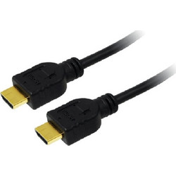LogiLink Καλώδιο HDMI 1.4 HDMI Male to HDMI Male 2m Black CH0037