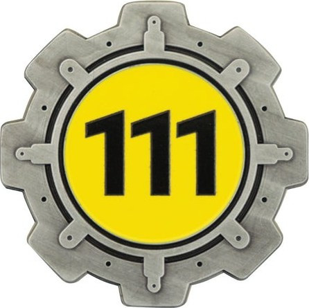 Fallout - Vault 111 Door Coin