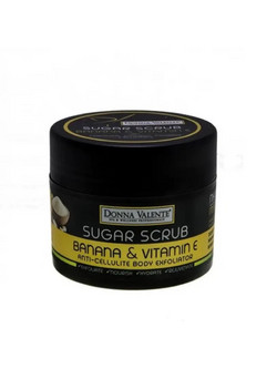 Donna Valente Banana & Vitamin E Sugar Scrub Σώματος 250gr