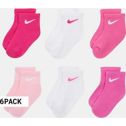 Nike Swoosh 6-Pack Βρεφικές Κάλτσες NN0641-V12 VIVID PINK